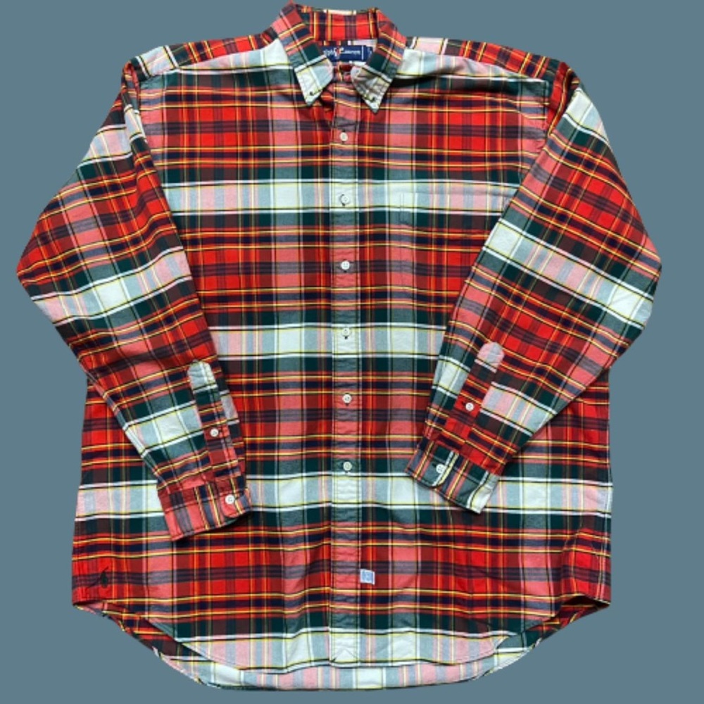 Vintage Ralph Lauren Oxford Casual Button Down Shirt